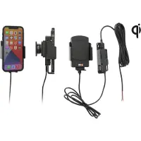 Brodit 719300 Qi draadloze actieve bevestiging, vast, Smartphonehouder, Zwart
