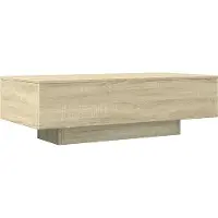 vidaXL Salontafel 100x49,5x31 cm bewerkt hout sonoma eikenkleurig