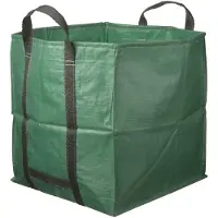 Nature Tuinafvalzak Vierkant - Pp Groen - 53x53x53cm - 148l