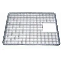 Ubbink Afdekrooster metaal rh l71.5b41.5cm