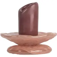 By On Lara kandelaar XS 9 cm Wijnrood-roze