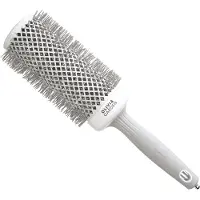 Olivia Garden Expert Blowout Speed Wavy Bristles White &amp; Grey