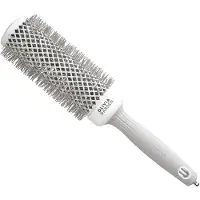 Olivia Garden Expert Blowout Speed Wavy Bristles White &amp; Grey
