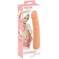 Nature Skin - penisextensie en verdikker - 24cm - realistische penis hoes