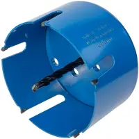 Wolfcraft - 1 Trépan Plug & Play multi-matériaux en carbure de tungestène - P60 Ø105