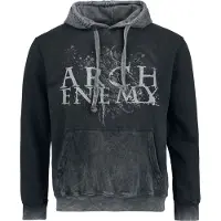 Arch Enemy Trui met capuchon - MMXX - S tot XL - voor Mannen - grijs | Maat S