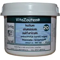 Vitazouten Kalium aluminium sulfuricum VitaZout Nr. 20 360 tabletten