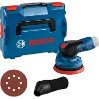 Bosch GEX 12V-125 12V Li-Ion Accu Excenterschuurmachine Body In L-Boxx - 125mm