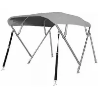 Sunmaster Biminitop | RVS 4-boogs | Breedte 170 <> 182 cm - Hoogte 137 cm
