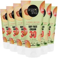 Organic 6x Zonnebrandcréme Gezicht SPF 30 Vette huid 50 ml