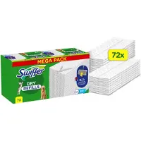 Swiffer Vloerreiniger Droge Vloerdoekjes Odor Defense Lemon 72 Stuks