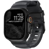 Nomad Rocky Point Band Apple Watch 42mm / 44mm / 45mm / 49mm Storm Connector Black - NM014803858