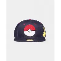 Pokémon - Denim Snapback Pet - Blauw