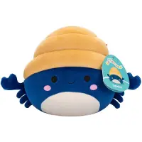 Squishmallows - Lenore - Navy and Tan Hermit Crab - 19cm pluche