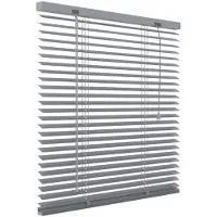 Decosol Horizontale jaloezie aluminium 25mm zilver 80 x 180cm online kopen