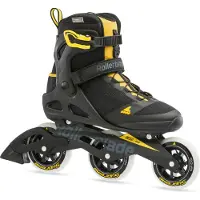 Rollerblade - Macroblade 100 3WD Black Saffron Yellow - Fitness Tour skates - 44