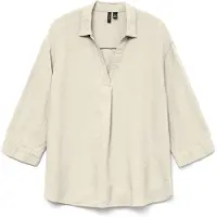 Vero Moda Linn T-shirt Met 3/4 Mouw