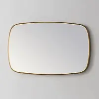 Sanilux Spiegel celia 100x65 cm met led-verlichting dimbaar incl. Spiegelverwarming mat zwart