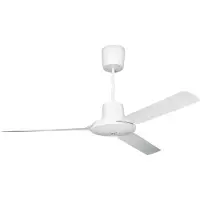 Vortice Nordik Evolution 160 WE Plafondventilator 70 W (Ø x h) 162 cm x 325 mm Wit Met wintermodus, Lampaanbouw mogelijk