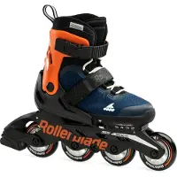 Rollerblade - Microblade Midnight Blue Orange - Verstelbare Kinderskates - 36.5