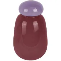 PT Living Vaas Nuevo Dulce Dark Mauve Soft Purple Lid