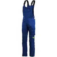 TMG KULT WORKER WORK Amerikaanse Overall HEREN Overall Werkkleding Blauw - Met Kniezak - Gevoerd - Ademend