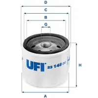 Ufi 24.098.00 Brandstoffilter