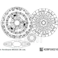 Blue Print ADBP300210 Koppelingsset