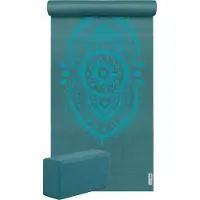 Yogistar Yoga-Set Starter Edition - ajna chakra (Yogamatte + 1 Yogablock)