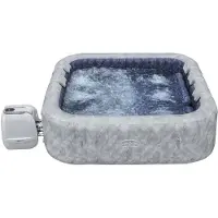 Bestway Lay-Z-Spa San Francisco Energy-Efficient Smart HydroJet Pro Opblaasbare Spa met App Bediening 5-7 Personen