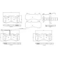 Brembo P 48 005 Remblokken