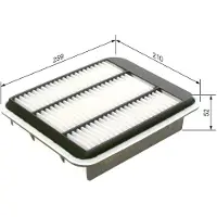 Bosch 1 457 433 749 Luchtfilter