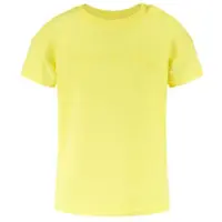 Cars Little T-shirt geel Meisjes Stretchkatoen Ronde hals Tekst - maat 86