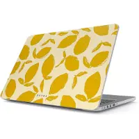 Burga Hardshell Cover voor de Apple MacBook Air 13 inch (2022 / 2024 M3 / 2025 M4 / 2026 M5) - Lemon Tart