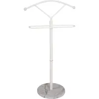 Haku Kledingrek Kingston - 50x32x105 cm - Staal/marmer