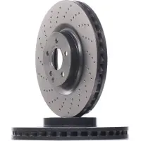 Brembo Remschijf 09A81911 voorkant, geventileerd, sterk gecarboniseerd, 1 Stuk