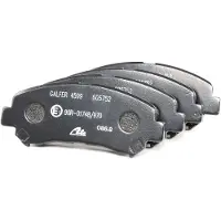 Ate Low dust Keramische remblokken 13.0470-5752.2 ATE voor o.a. NISSAN
