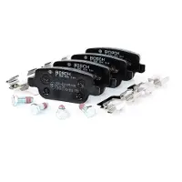 Bosch Remblokken set BP1150 Bosch voor o.a. FORD, LAND ROVER