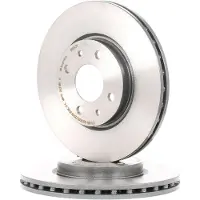 Brembo 12-17 Fiat 500 Front Premium UV Coated OE Equivalent Rotor