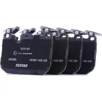 Textar Remblokset 2502805, voor