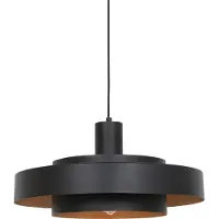 Steinhauer Hanglamp Flinter recht 3329ZW zwart