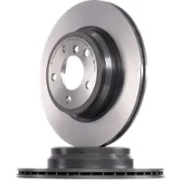 Brembo 2016 BMW 328i/15-16 328i xDrive/17-18 330i Rear Premium UV Coated OE Equivalent Rotor
