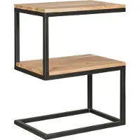 Wohnling Bijzettafel AKOLA acaciahout 45x60x30 cm - WL5.208