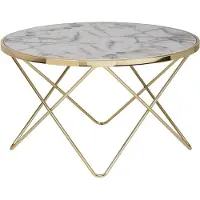 Wohnling Marmer Gold Salontafel