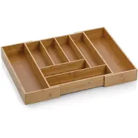 kela Bestekbak uitschuifbaar 35 cm x 43 cm, Bamboe - | Kalma