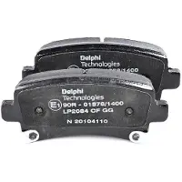 Delphi Remblokset LP2084, achter