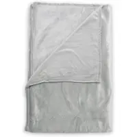 Zo! Home Plaid Cara Pearl Grey-140 x 200 cm