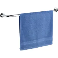 Wenko Handdoekhouder Basic 9,5 X 80 Cm Rvs Chroom