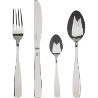 Bergner Limoges Stainless Steel Cutlery 24 Pieces Zilver