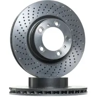 Brembo Remschijf 09D93011 voorkant, geventileerd, sterk gecarboniseerd, 1 Stuk